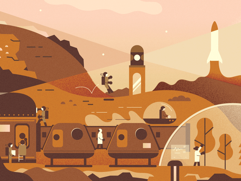 Mars colony - part of | WIP | (S '19)