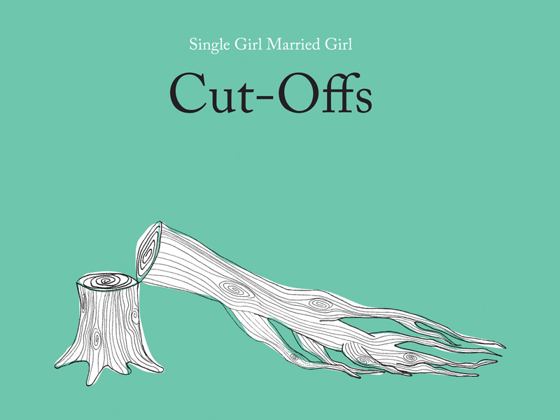 Album Cover cut offs single girl married girl music tree illustration