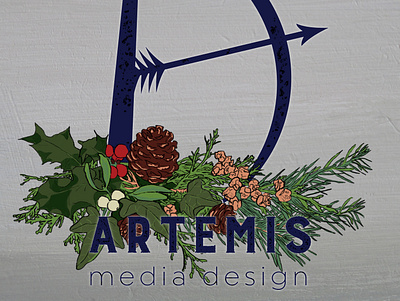 Artemis Winter Logo 2020 branding illustration logo logo design