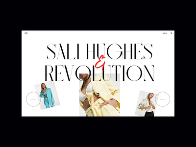 E-commerce Minimal Shop Website Concept animation daily ecommerce homepage landing page minimal shop shopping typography ui ui design webdesign website