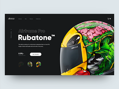 Icon Motorcycle Gear Page daily design landing landing page minimal ui web webdesign website