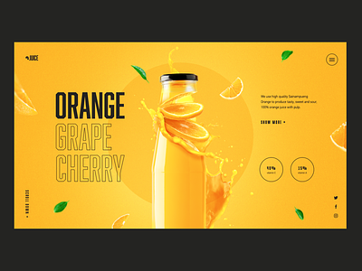 Orange Juice Concept