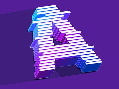 A for Analysis 36days 36days adobe 36daysoftype 36daysoftype06 design flat illustration illustrator typography vector