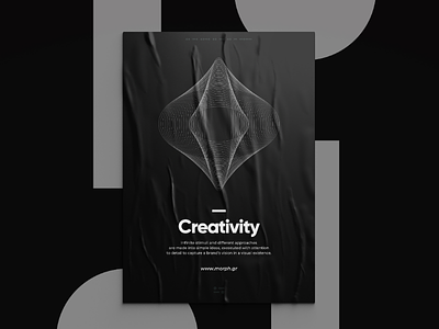 Mōrph Studio • 2/3 Poster Series • Creativity