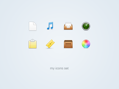 My icons set