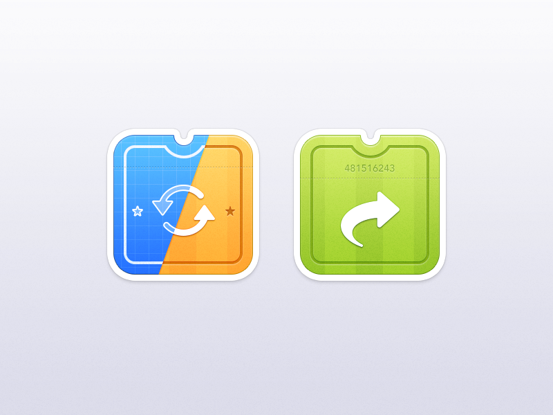 Passhop Icons by Martin Karasek on Dribbble