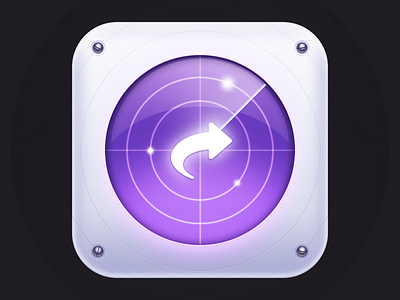 Instashare Icon icon ios iphone radar