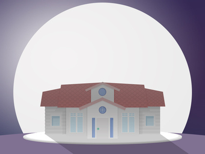 Abode at night