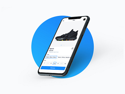 Product Description Page bookmark checkout description ecommerce ios iphone minimal nike nike air max nike shoes product shoes shop shopping