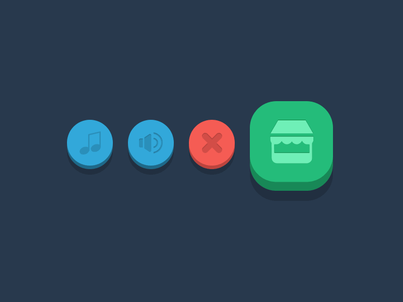 Minimal Buttons