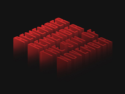 Remember Remember... 2d buildings isometric low poly minimal november photoshop red remember towers typography v for vendetta