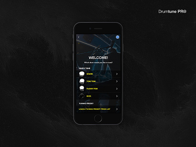 Welcome Screen [Drumtune PRO]