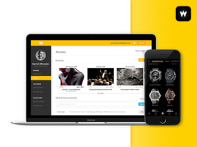 Watch House - Backend Dashboard & Mobile Storefront 