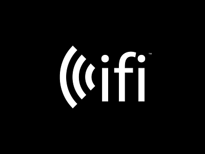 Wi-Fi concept brand brand identity branding clean design identity logo logo design mark modern simple wifi wordmark