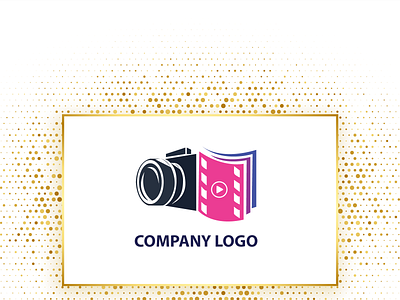 Video Logo branding colorful logo creative creative design design graphic design illustration logo logo design ui vector video logo video making logo