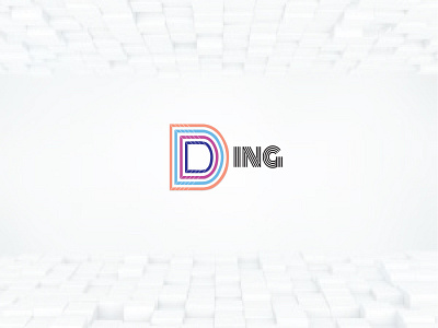 Ding creative creative design design illustration logo logo design ui vector