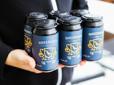 Sheehan's Stout Label Design