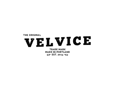 VELVICE branding logo mark simple