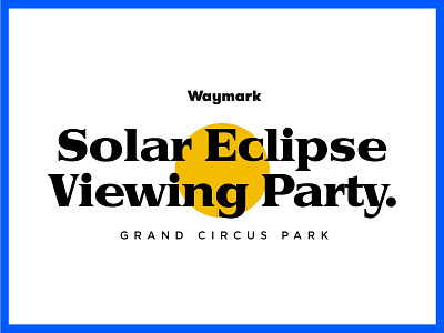 Waymark Things 002 detroit solar eclipse