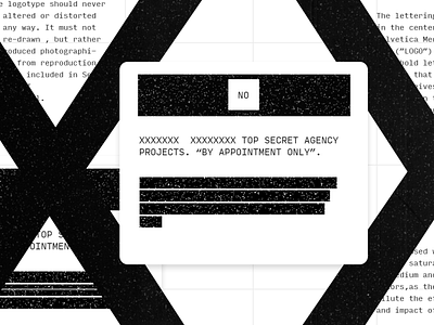 Super Secret Agency Projects agency private