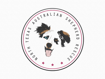 Badge/Logo design badge branding design dog logo rescue
