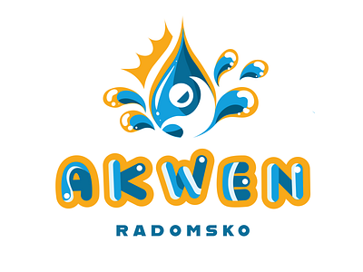 Logo concept for an aquapark