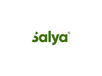 Logo concept for Salya brand branding invite letters logo logotype typography word