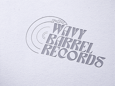 Record Store Logo: Concept brand identity branding design graphic design logo record record store typeface typography