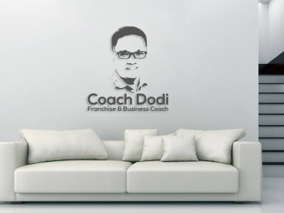 Coach Dodi Logo branding flat flat icon flat logo design flat logos icon identity logo minimal minimalist minimalist logo minimalist logo design minimalistic vector