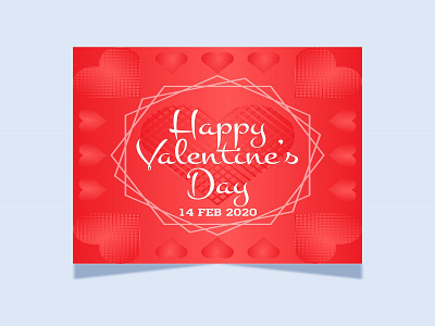 happy valentines day 202013 branding design identity illustration illustrator lettering logo minimal typography vector