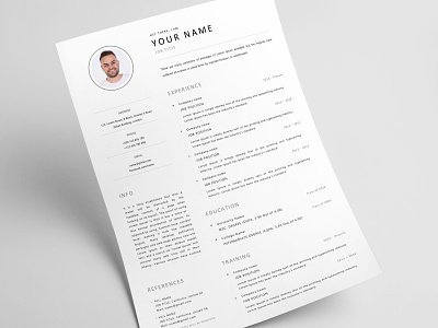 Free CV + Cover Letter for Word