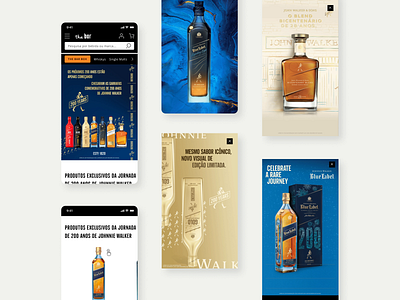 Johnnie Walker Landing page