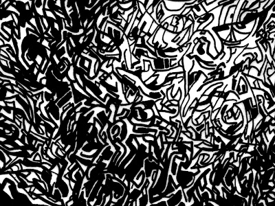 Self Portrait black and white detail illustration ink self portrait value