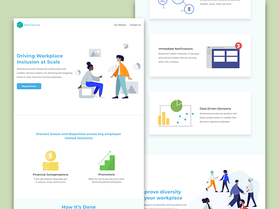 Worksense Analytics Home Page