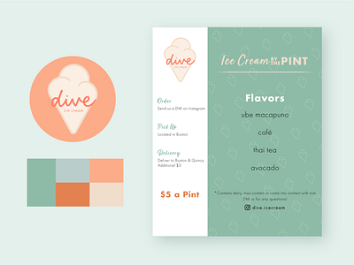 Ice Cream Shop Logo/Branding