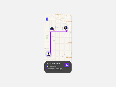 Daily UI 020 Location Tracker app daily 100 challenge daily ui 020 dailyui design designer location tracker maps mobile uidesign user experience user interface ux design