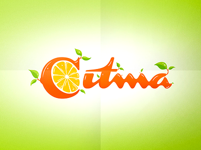 Citma Branding branding dew fresh leaves lemon logo