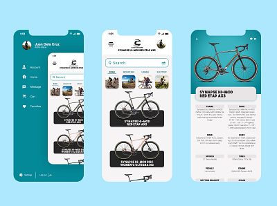 Bike Shop app bike shop design illustration minimal mobile app design ui ux vector