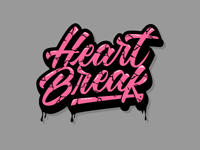 Heart break logotype