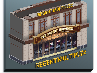 Regent Cinemas Ballarat 2020 concept design illustration regent cinemas ballarat regent cinemas ballarat snowglobe vector