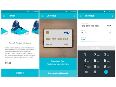 Daily UI 002 Credit Card Checkout