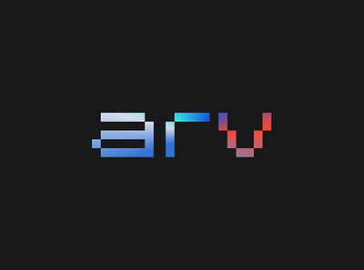 arv - Music app logo 808 app branding cyberpunk dub logo minimal modular moog music synth