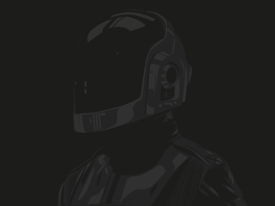 daft punk guy daft punk electronic lineal vector