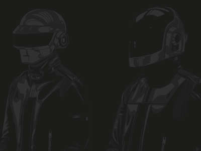 daft punk daft punk electronic lineal vector