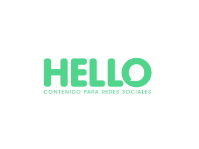 Hello Social bubble color facebook font free hello idea logo redes sociales social network