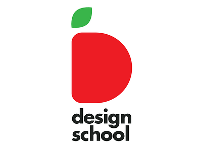 LOGO | Design Graphic School app apple design graphic flat logo logotype school