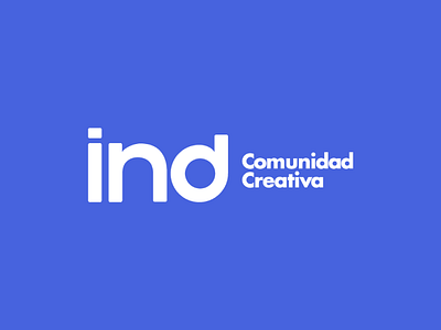ind | comunidad creativa logo app brand branding channel logo tv youtube