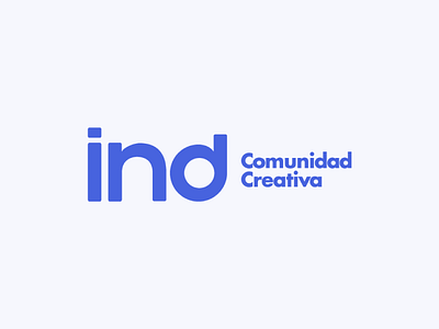 ind | comunidad creativa logo app brand branding channel channels tv youtube