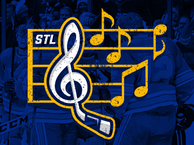 Stl Blues Graphic Mockup blues hockey sports logo st. louis