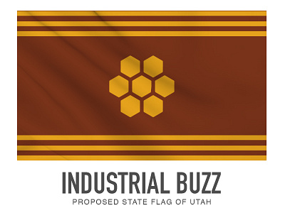 Industrial Buzz flag state flags utah